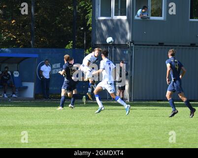 KSC B-Junioren Bundesliga U17 gegen 1860 München Karlsruhe Wildpark 18. Septembre 2021 Ligue des jeunes Banque D'Images