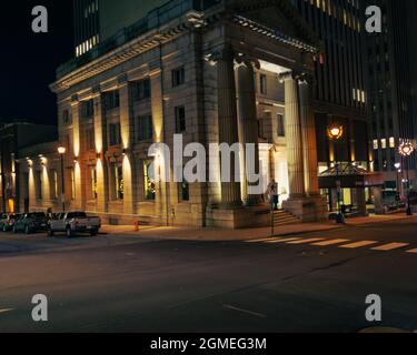 L'ancienne Banque canadienne de commerce, de 1908 à 1977, également connue sous le nom de Merrill Lynch Building Banque D'Images