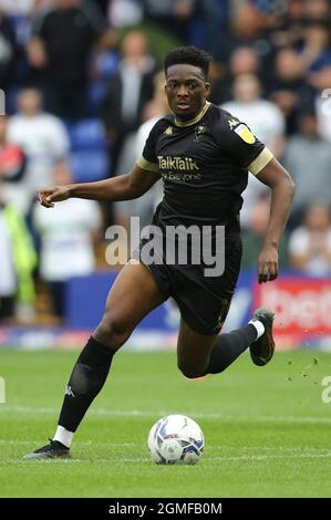 Birkenhead, Royaume-Uni. 18 septembre 2021. Matty Willock de Salford City en action. EFL Skybet football League Two Match, Tranmere Rovers / Salford City à Prenton Park, Birkenhead, Wirral le samedi 18 septembre 2021. Cette image ne peut être utilisée qu'à des fins éditoriales. Utilisation éditoriale uniquement, licence requise pour une utilisation commerciale. Aucune utilisation dans les Paris, les jeux ou les publications d'un seul club/ligue/joueur.pic par Chris Stading/Andrew Orchard sports Photography/Alamy Live News crédit: Andrew Orchard sports Photography/Alamy Live News Banque D'Images