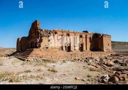 Basilique arménienne, église de Yeruyk, construite aux 4ème-6ème siècles, située près du village d'Anipemza en Arménie Banque D'Images