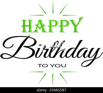 Joyeux Anniversaire Banque D'Images