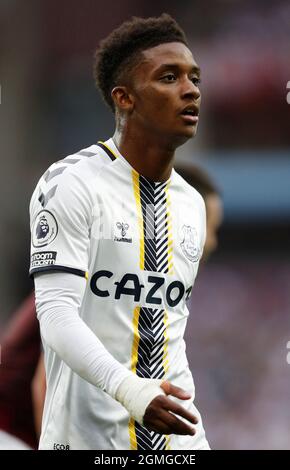 Birmingham, Angleterre, le 18 septembre 2021. Demarai Gray d'Everton pendant le match de la Premier League à Villa Park, Birmingham. Le crédit photo doit être lu : Darren Staples / Sportimage Banque D'Images