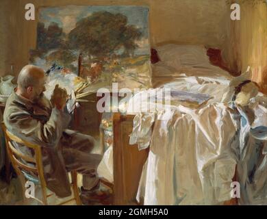 Artiste: John Singer Sargent (1856-1925) titre: Un artiste dans son année de studio: 1904 Banque D'Images