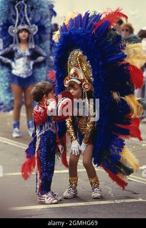 ÉTATS-UNIS. Etat de Louisiane. La Nouvelle-Orléans. Mardi gras. Banque D'Images