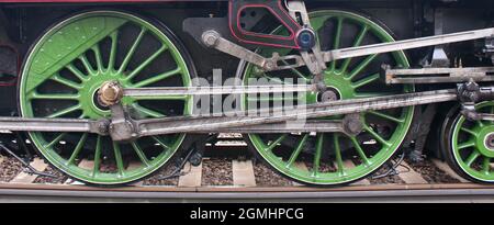 Le train à vapeur Mayflower passe par la gare de Bosham dans West Sussex. Banque D'Images