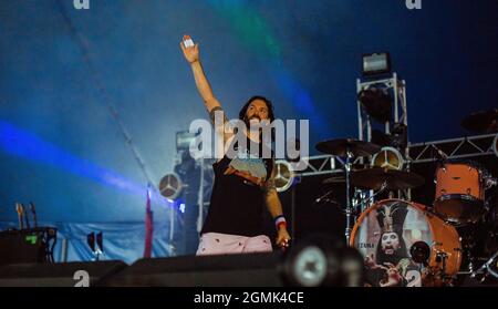 Skindred Live au Slam Dunk Festival Leeds 2021 Banque D'Images