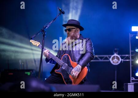 Skindred Live au Slam Dunk Festival Leeds 2021 Banque D'Images