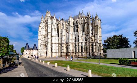 Cathédrale Saint-Pierre-de-Beauvais, Oise, France Banque D'Images