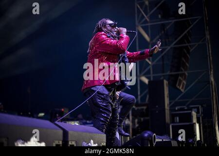 Skindred Live au Slam Dunk Festival Leeds 2021 Banque D'Images