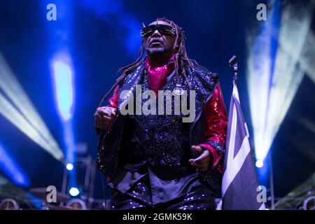 Skindred Live au Slam Dunk Festival Leeds 2021 Banque D'Images