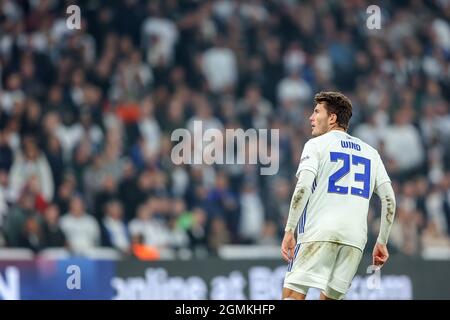 Copenhague, Danemark. 19 septembre 2021. Jonas Wind (23) du FC Copenhagen vu lors du match 3F Superliga entre le FC Copenhagen et le FC Midtjylland à Parken à Copenhague. (Crédit photo : Gonzales photo/Alamy Live News Banque D'Images