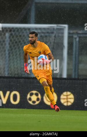 Rui Patricio (Roma) Lors du match italien « erie A » entre Hellas Verona 3-2 Roma au stade Marc Antonio Bentegodi le 19 septembre 2021 à Vérone, Italie. (Photo de Maurizio Borsari/AFLO) Banque D'Images