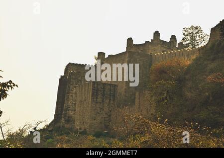 vestiges de kangra fort himachal pradesh Banque D'Images