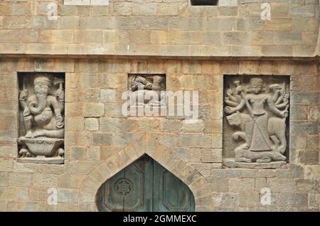 vestiges de kangra fort himachal pradesh Banque D'Images