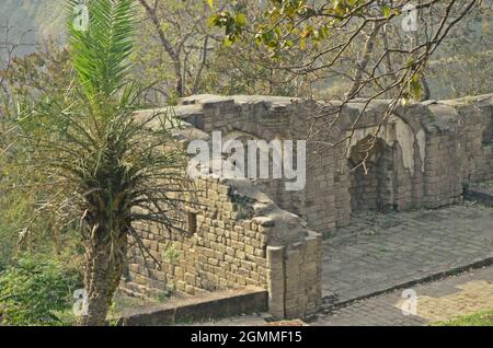 vestiges de kangra fort himachal pradesh Banque D'Images