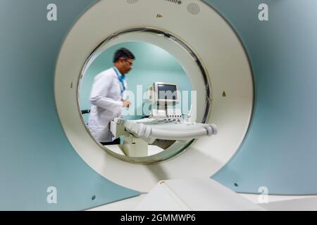 Un hôpital privé à Chennai. Tamil Nadu Inde Banque D'Images