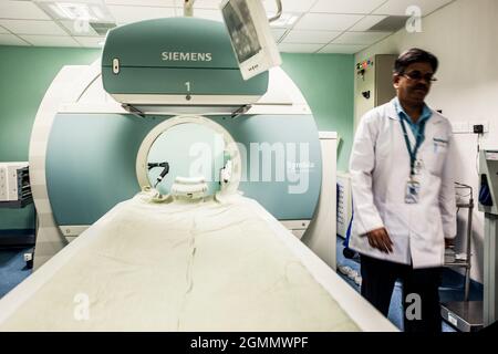 Un hôpital privé à Chennai. Tamil Nadu Inde Banque D'Images