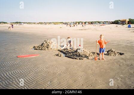 West Wittering Beach, Chichester, West Sussex, Angleterre, Royaume-Uni, Angleterre, Royaume-Uni. Banque D'Images