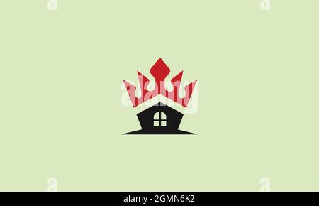 LOGO ROYAL REAL ESTATE POUR ILLUSTRATION Illustration de Vecteur