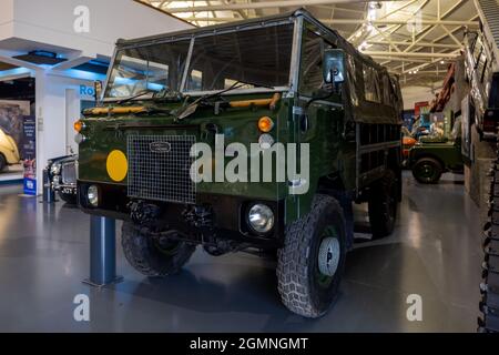 1975 Land Rover 101 Forward Control au British Motor Museum, Gaydon, Warwickshire, Royaume-Uni Banque D'Images