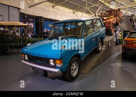 1969 Range Rover « YVB 153H » Banque D'Images