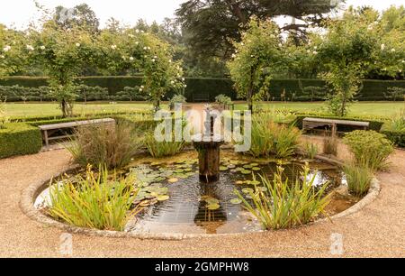 Bridge End Garden, Saffron Walden, Essex. ROYAUME-UNI Banque D'Images