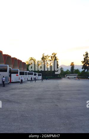 Gare routière interurbaine d'Antalya Banque D'Images