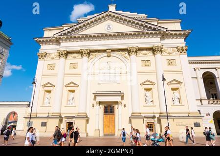 Kosciol Akademicki sw Anny, église Sainte-Anne, Varsovie, Pologne Banque D'Images