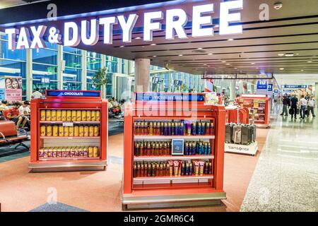 Buenos Aires Argentina, Ministro Pistarini International Airport Ezeiza, porte intérieur, magasin de magasin taxe de vente sans droits de vente chocolat p Banque D'Images