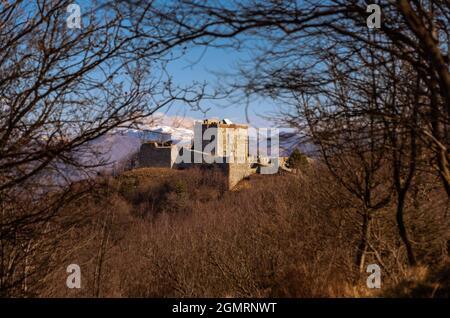 Forte Puin, une des fortifications sur les collines de Gênes, en Italie Banque D'Images