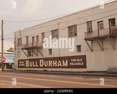 Danemark, Caroline du Sud. Une petite ville du sud le long de l'US hwy 321 entre Savannah, Géorgie et Columbia Caroline du Sud population 2,934. Arrêt Amtrak. Banque D'Images