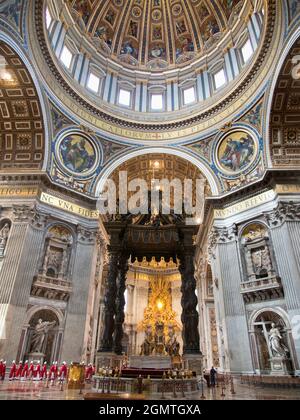 Le Vatican, Rome, Italie - octobre 2014; le Vatican à Rome, Italie, est le coeur spirituel et temporel de l'Église catholique romaine. Conçu par l'objectif Banque D'Images