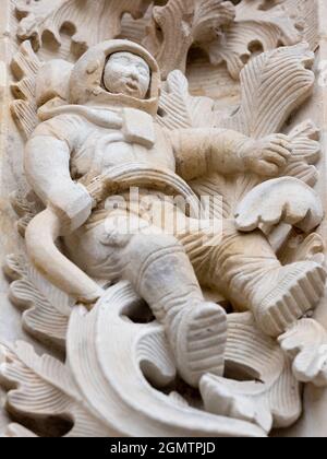 Salamanque est une ville ancienne dans le nord-ouest de l'Espagne; elle est aussi la capitale de la province de Salamanque en Castille et en Léon. Sa vieille ville a été déclarée Banque D'Images