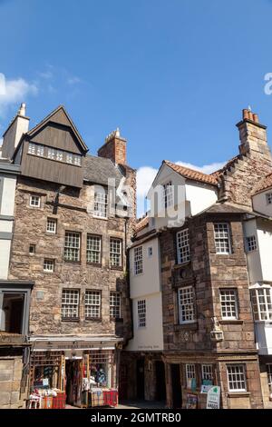 John KNOX House, le Scottish Storytelling Center, Canongate, The Royal Mile, Édimbourg, Écosse Banque D'Images