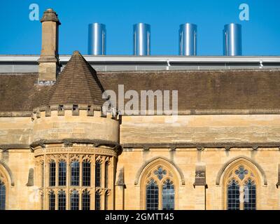 Oxford, Angleterre - 17 janvier 2019; l'une des plus récentes et relativement moins connues Oxford University Colleges, Mansfield a été fondée en 1838 sous le nom de colleg Banque D'Images