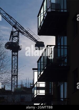 Oxford. Angleterre- 4 décembre 2018 Castle Mill Stream est un arrière-plan de la Tamise à l'ouest d'Oxford, en Angleterre. Il fonctionne à peu près parallèle t Banque D'Images