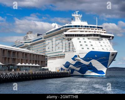 Hobart, Tasmanie, Australie - 22 février 2109 ; Hobart est la capitale de la Tasmanie, en Australie. C'est aussi la deuxième ville la plus ancienne du pays, après Banque D'Images