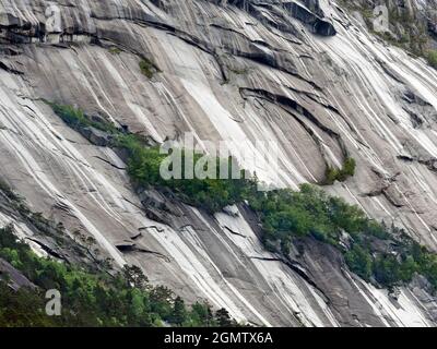 Eidfjord, Norvège - 31 mai 2016; pas de personnes en viiew. Eidfjord est une petite ville du district de Hardenger, sur la côte ouest de la Norvège. Il est situé à t Banque D'Images