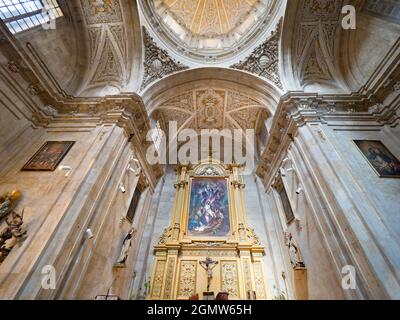 Salamanque, Espagne - 13 avril 2017; Salamanque est une ancienne ville du nord-ouest de l'Espagne; elle est aussi la capitale de la province de Salamanque à Castille A. Banque D'Images