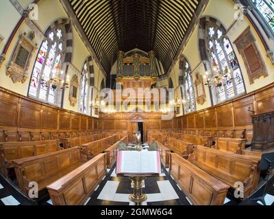 Oxford, Angleterre - 2012; fondée en 1263, Balliol est l'une des plus anciennes et des plus grandes universités de OxfordÕs; elle est située sur Broad Street, au coeur historique Banque D'Images