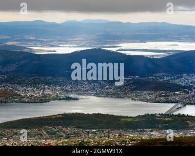 Hobart, Tasmanie, Australie - 17 février 2109 ; Hobart est la capitale de la Tasmanie, en Australie. C'est aussi la deuxième ville la plus ancienne du pays, après Banque D'Images