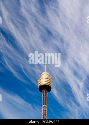 Sydney, Australie - 16 février 2019 la Tour de Sydney est la plus grande structure de Sydney et la deuxième plus grande tour d'observation de l'hémisphère Sud, Banque D'Images