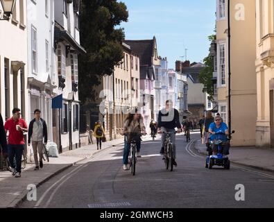 Oxford, Angleterre - 14 mai 2019 la ville historique d'Oxford possède de nombreux sites, monuments et universités célèbres à voir. Mais tout aussi intéressant Banque D'Images