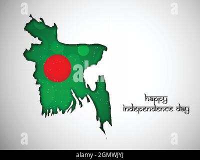 Journée de l'indépendance du Bangladesh Illustration de Vecteur