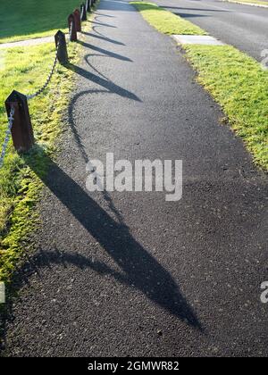 Radley Village, Oxfordshire, Angleterre - 26 décembre 2017 parfois, vous n'avez pas besoin d'aller à mi-chemin dans le monde pour prendre le cliché, juste à l'occasion, il Banque D'Images