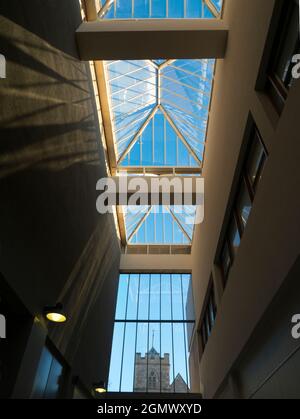 Oxford, Angleterre - 17 janvier 2019; St Ebbe's est une petite église anglicane assez cachée dans le centre d'Oxford. Il est nommé d'après un assez obscur Banque D'Images