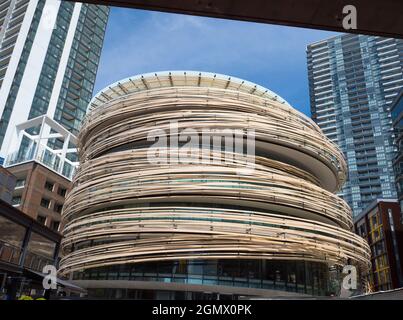 Sydney, Australie - 16 février 2019 si l'on dit la vérité, une grande partie de l'architecture moderne de Sydney semble terne et générique. Mais il y a une exception Banque D'Images