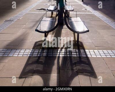 Abingdon, Angleterre - 17 février 2020; pas de personnes en vue. Abingdon, la ville la plus proche de mon village d'Oxfordshire, a un petit - et franchement rathe Banque D'Images