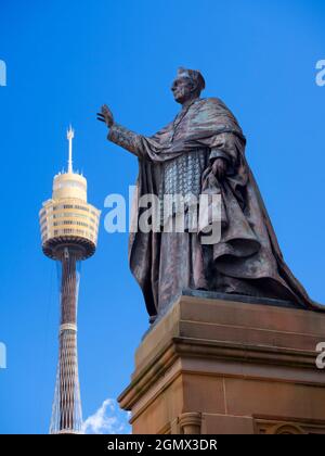 Sydney, Australie - 16 février 2019 la Tour de Sydney est la plus grande structure de Sydney et la deuxième plus grande tour d'observation de l'hémisphère Sud, Banque D'Images