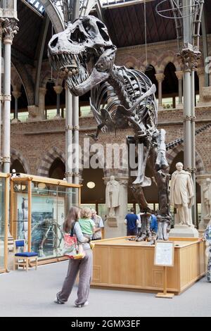 Oxford, Angleterre - 2014; le musée Pitt Rivers est un musée présentant les collections archéologiques et anthropologiques de l'Université d'Oxford. Banque D'Images